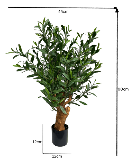 Olive Bonsai art tree Deluxe 90cm UV