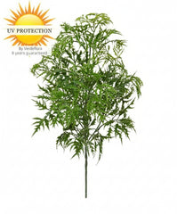 Plastic Ming Aralia branch 50 cm UV