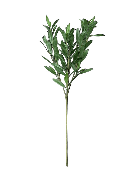 Deluxe artificial olive branch UV protected 70cm