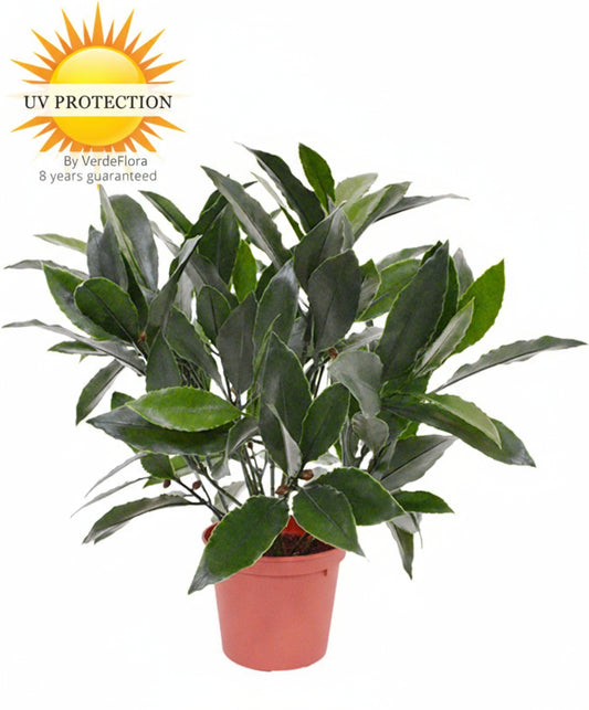 Small Artificial Laurel Plant in pot 35 cm UV-protected for the outdoors