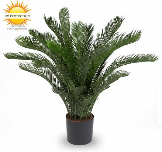 Outdoor kunst Cycas Palm 80 cm UV protected