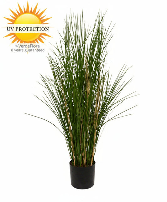 Tall artificial ornamental grass plant 120 cm UV for outdoor