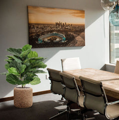 Lyrata Kunstplant N 90cm in pot