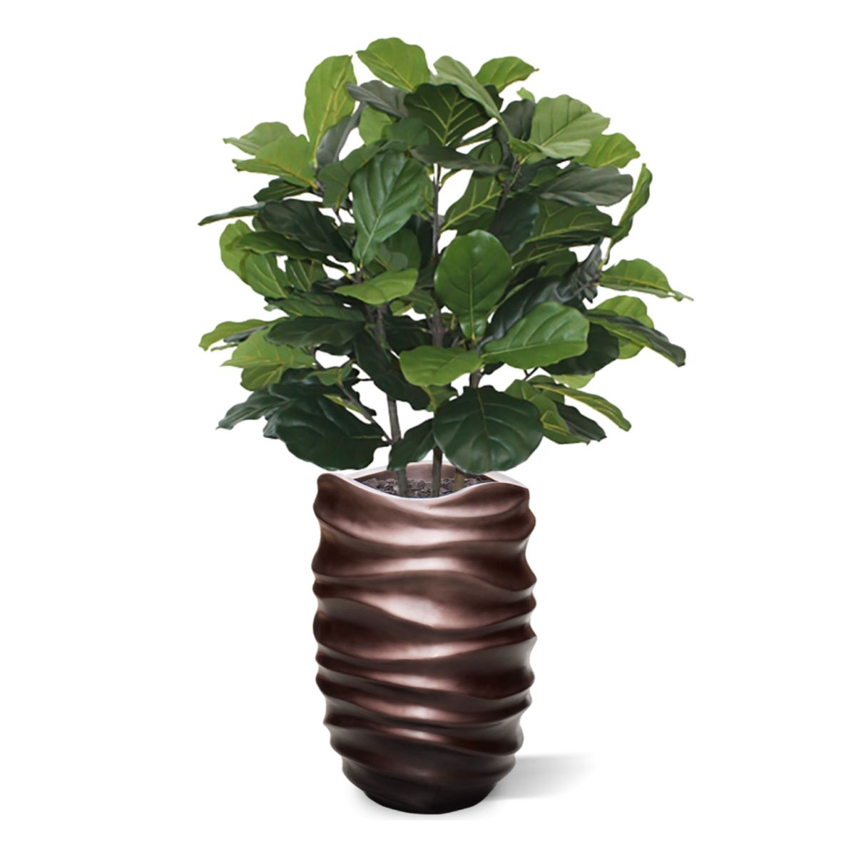 Lyrata deluxe kunstplant 95cm