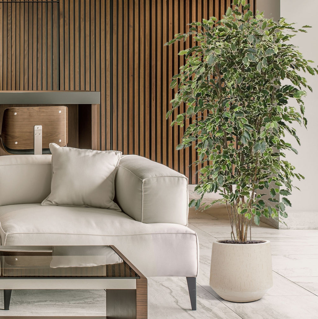 Ficus Exotica deluxe kunstboom 210cm - bont