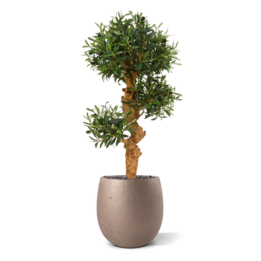 Olijf Bonsai kunstboom op voet 90cm