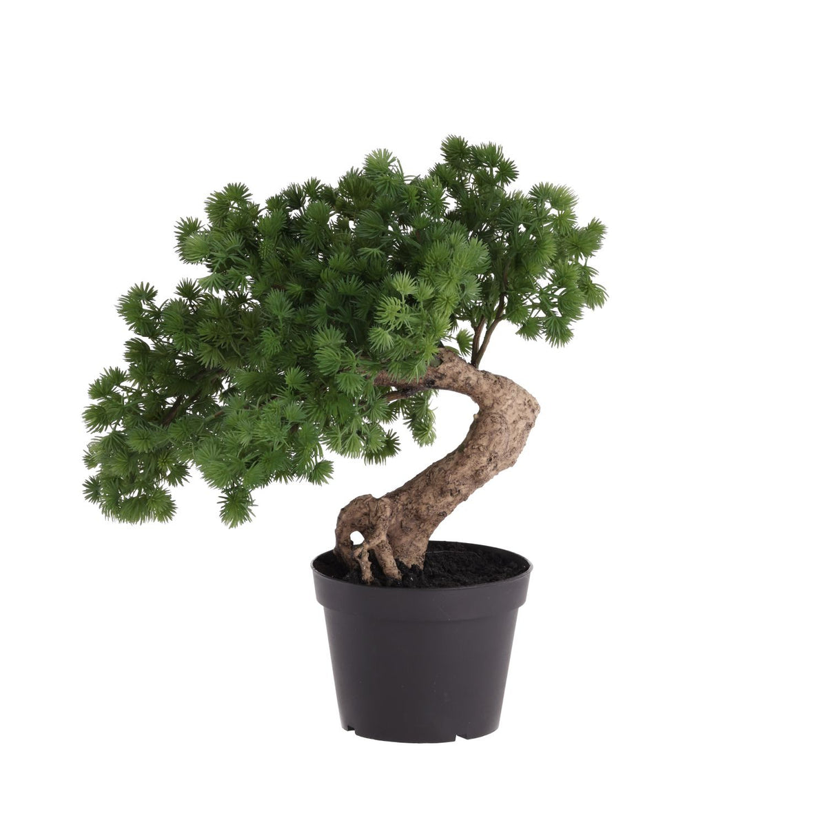 Pinus Bonsai kunstplant 38cm in kweekpot 14cm