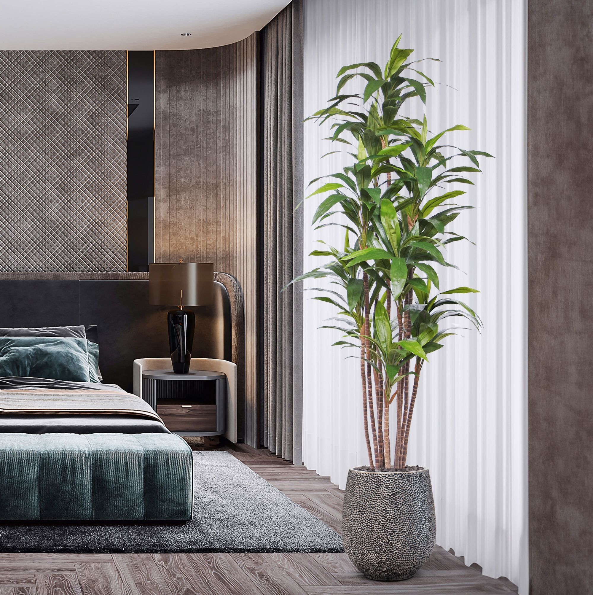 Draceana Fragrans kunstplant Deluxe 210cm