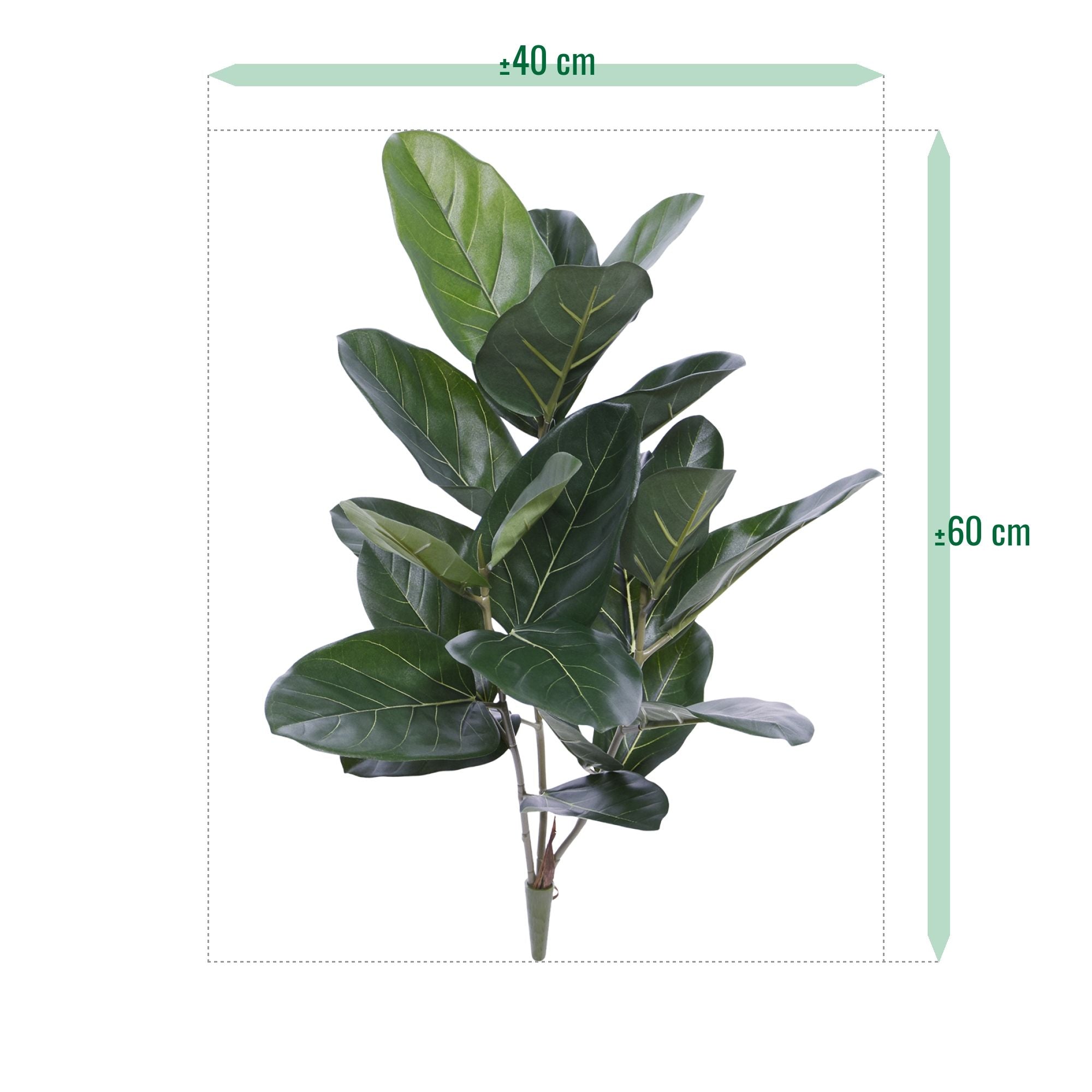 Ficus Audrey kunstplant 60cm