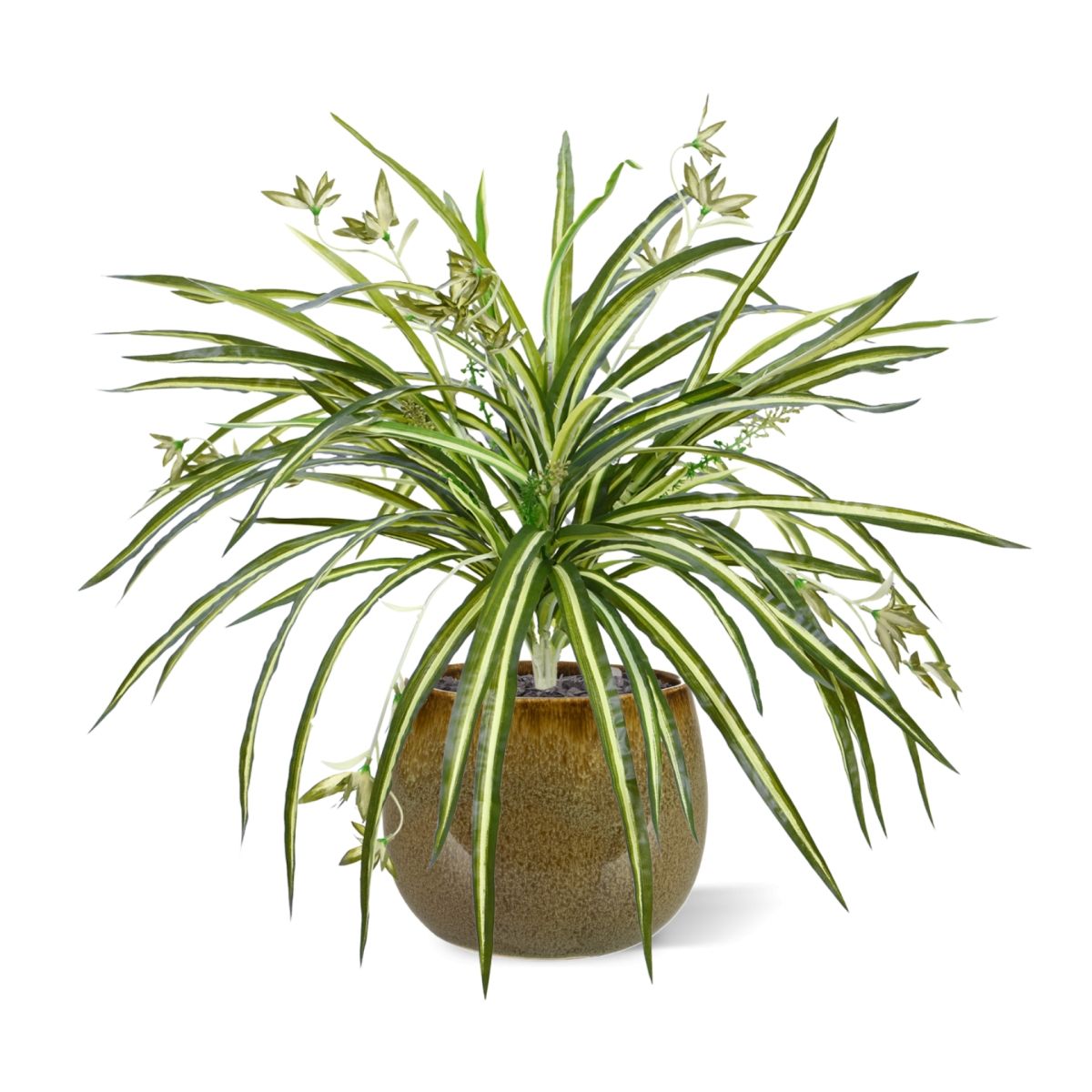 Chlorophytum RT kunst hangplant 45cm