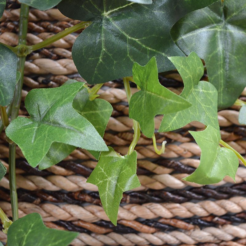 Hedera kunst hangplant 75cm - groen