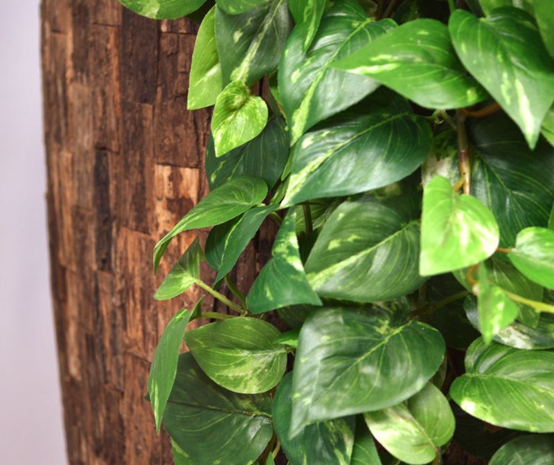 Scindapsus kunst hangplant 100cm - bont