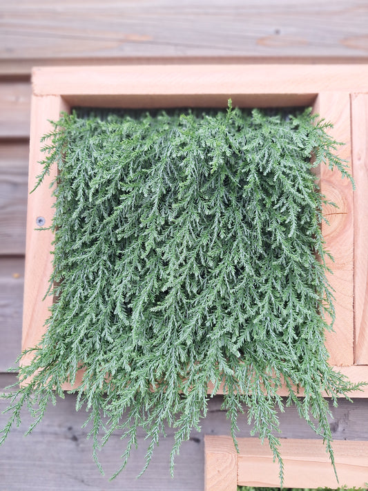 Outdoor artificial Conifer corner mat for fixing on Conifer mats UV protected