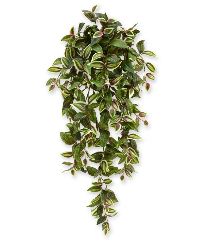 Tradescantia kunst hangplant 100cm - bont