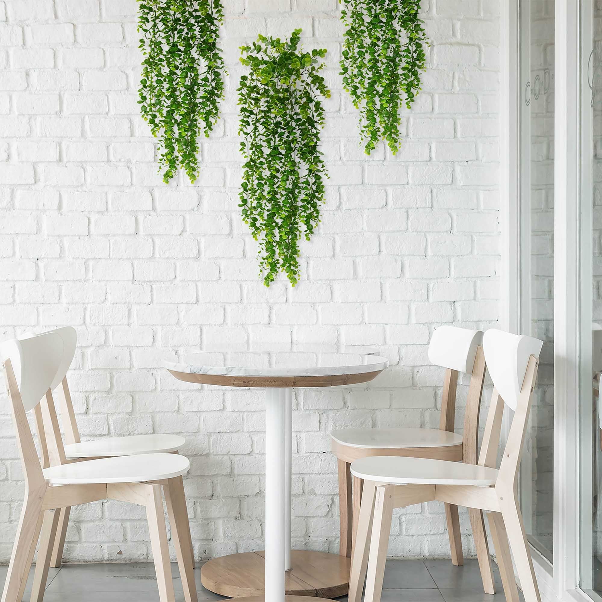 Eucalyptus kunst hangplant 70cm