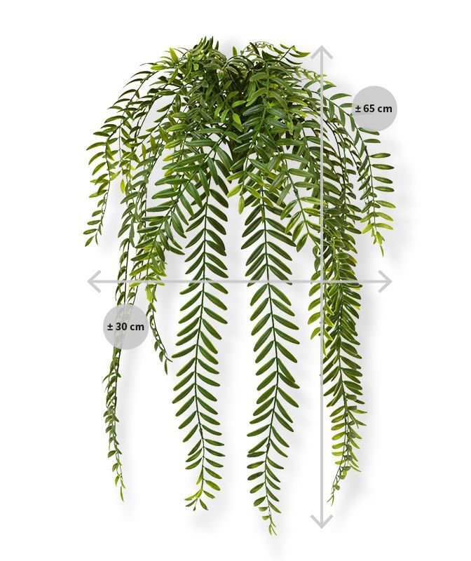 Columnea kunst hangplant 65cm