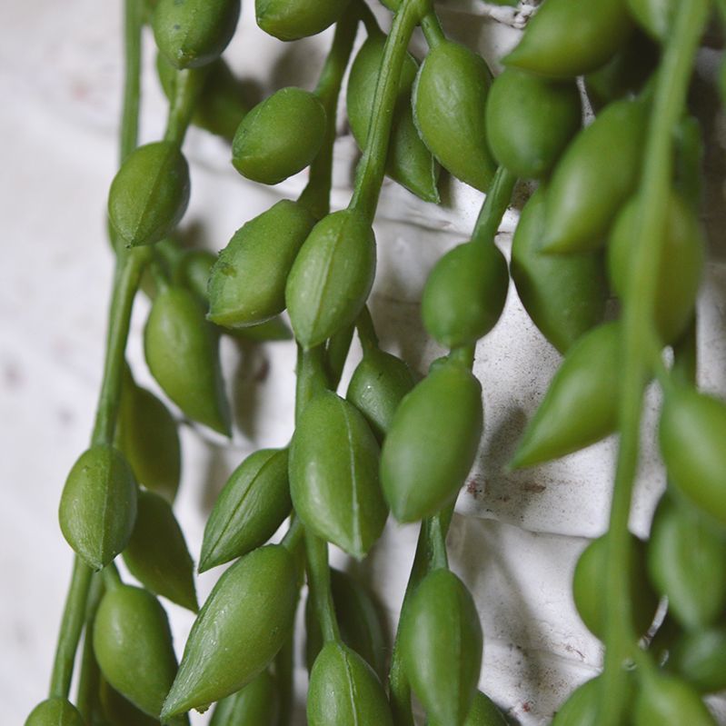Senecio Pearl kunst hangplant 100cm
