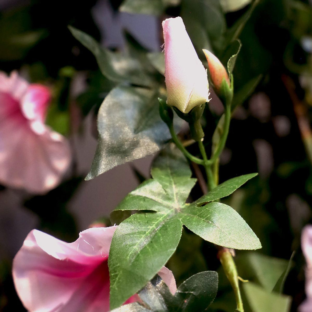 Petunia kunst hangplant 110cm - rose