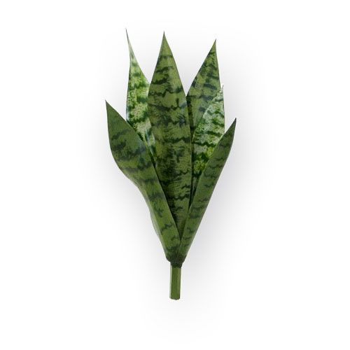 Sanseveria kunstplant 40cm - groen