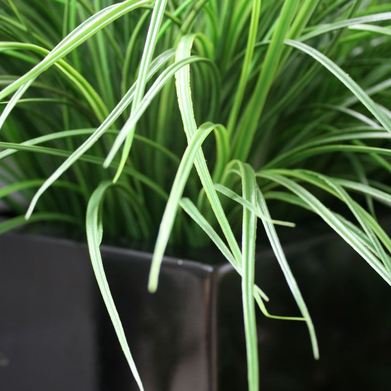 Bamboe siergras kunstplant 40cm (met kweekpotje)