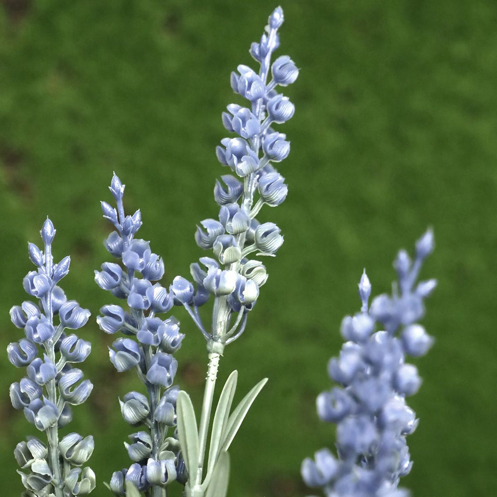 Lavender kunstplant 30cm UV blauw in kweekpot 10cm
