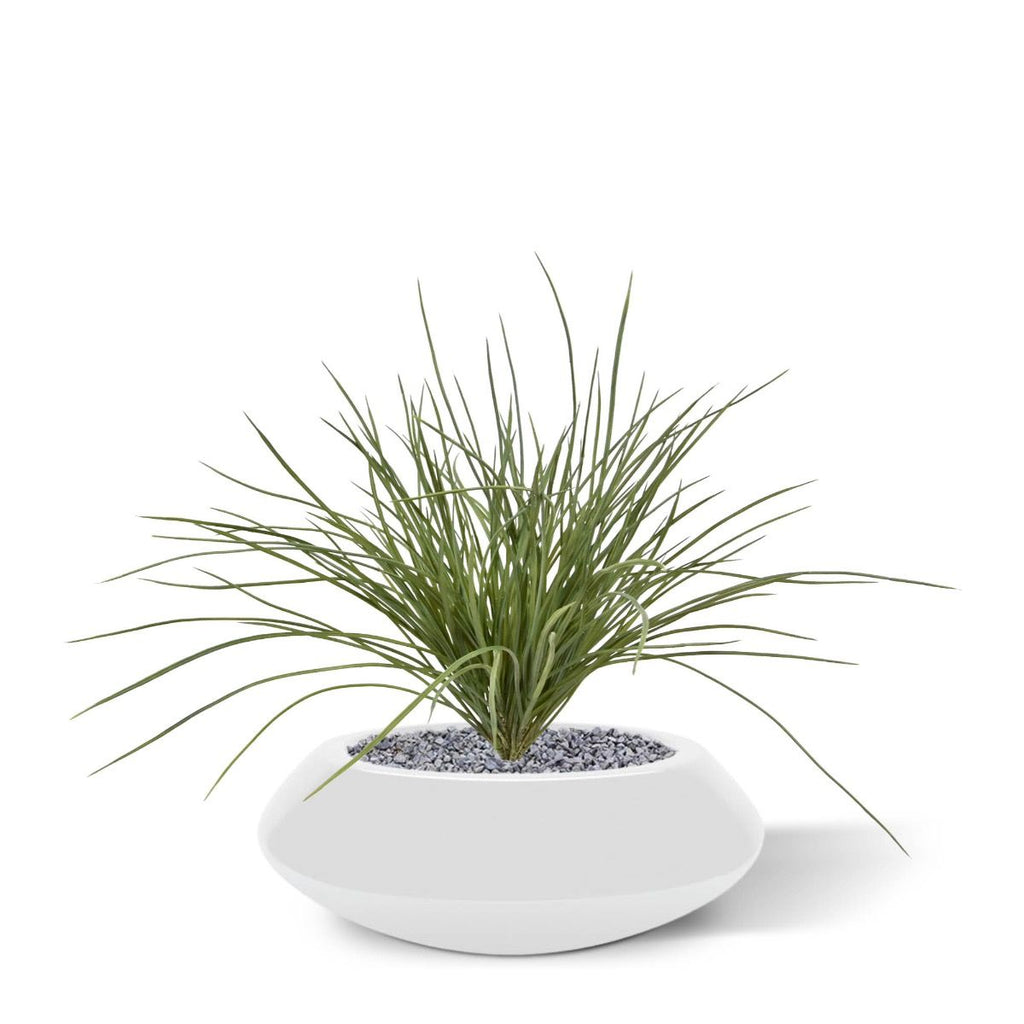Kunst Grasplant Wide 40cm - groen (met kweekpotje)