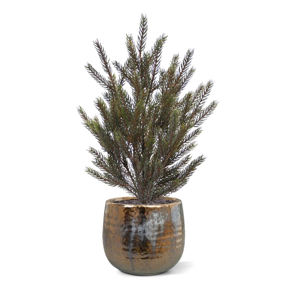 Picea Kunst Kerstboompje 40cm in kweekpot