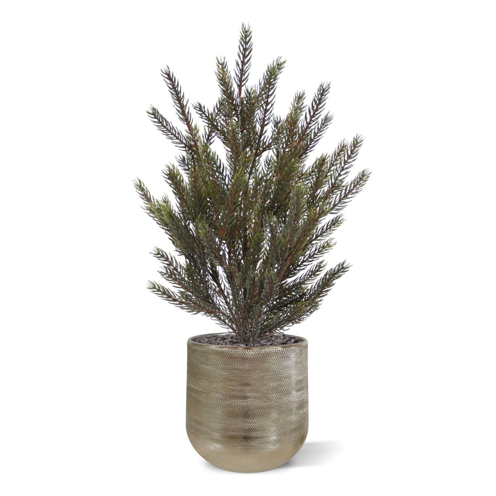Picea Kunst Kerstboompje 40cm in kweekpot