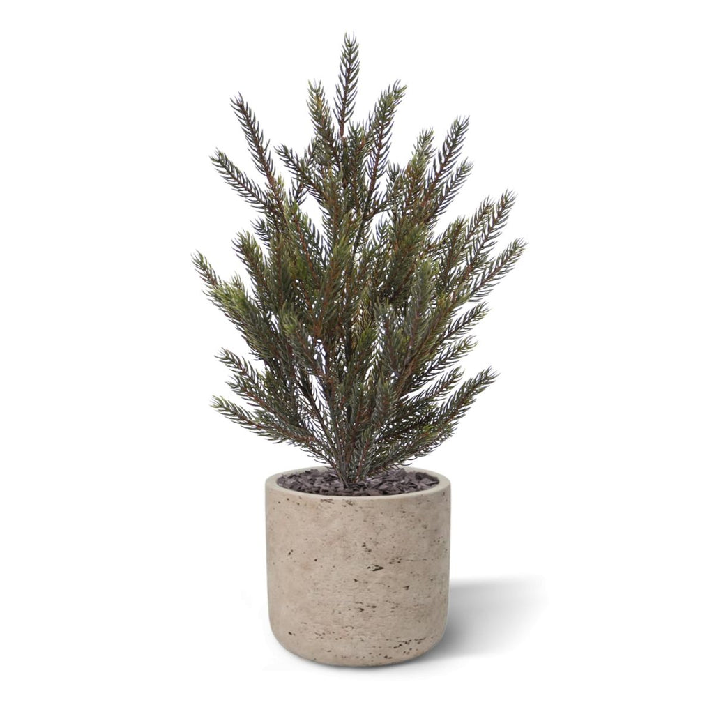 Picea Kunst Kerstboompje 40cm in kweekpot