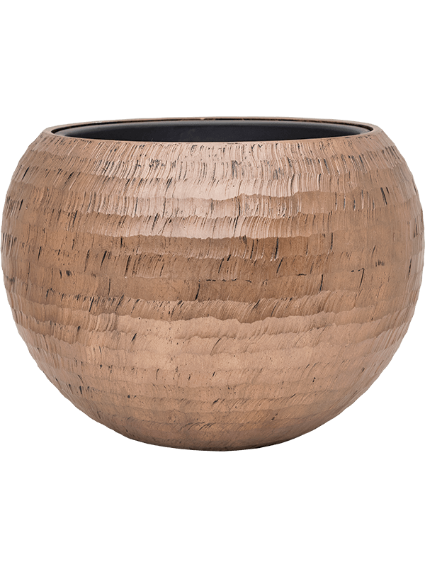 Baq Opus Hammered Globe Silver / Gold (met inzetbak) 60x43cm