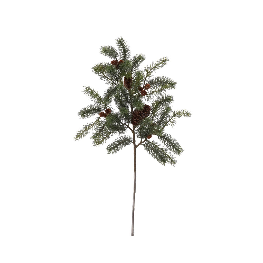 Kunst denneappel tak Deluxe 78 cm Groen