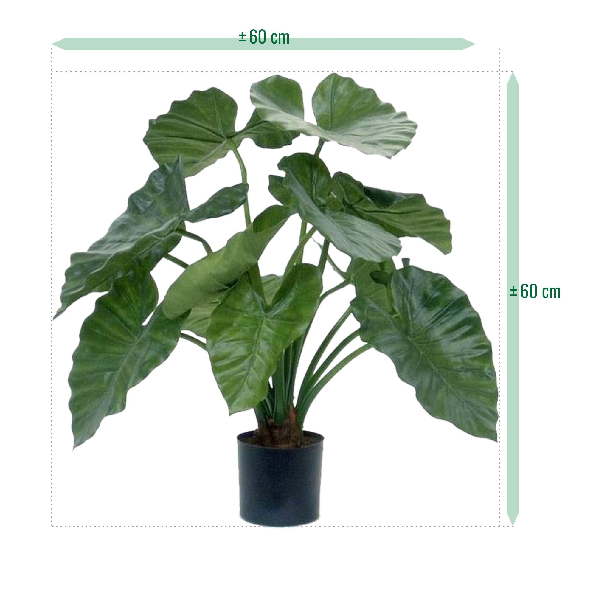Alocasia Calidora kunstplant 60cm