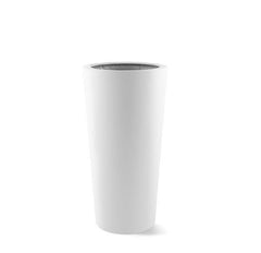 Argento Vase M Matt White 36x68