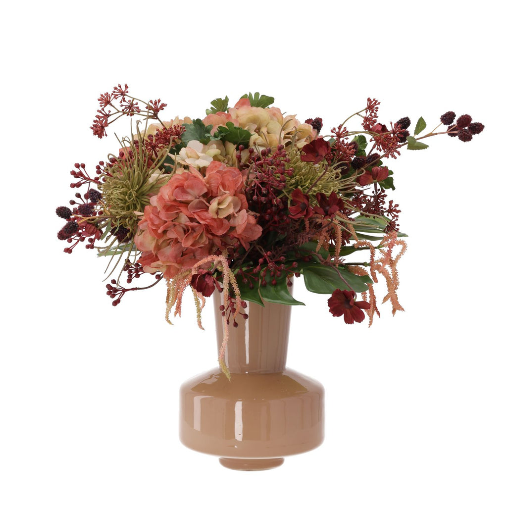 Kunst herfstboeket Quinn Odessa 55cm