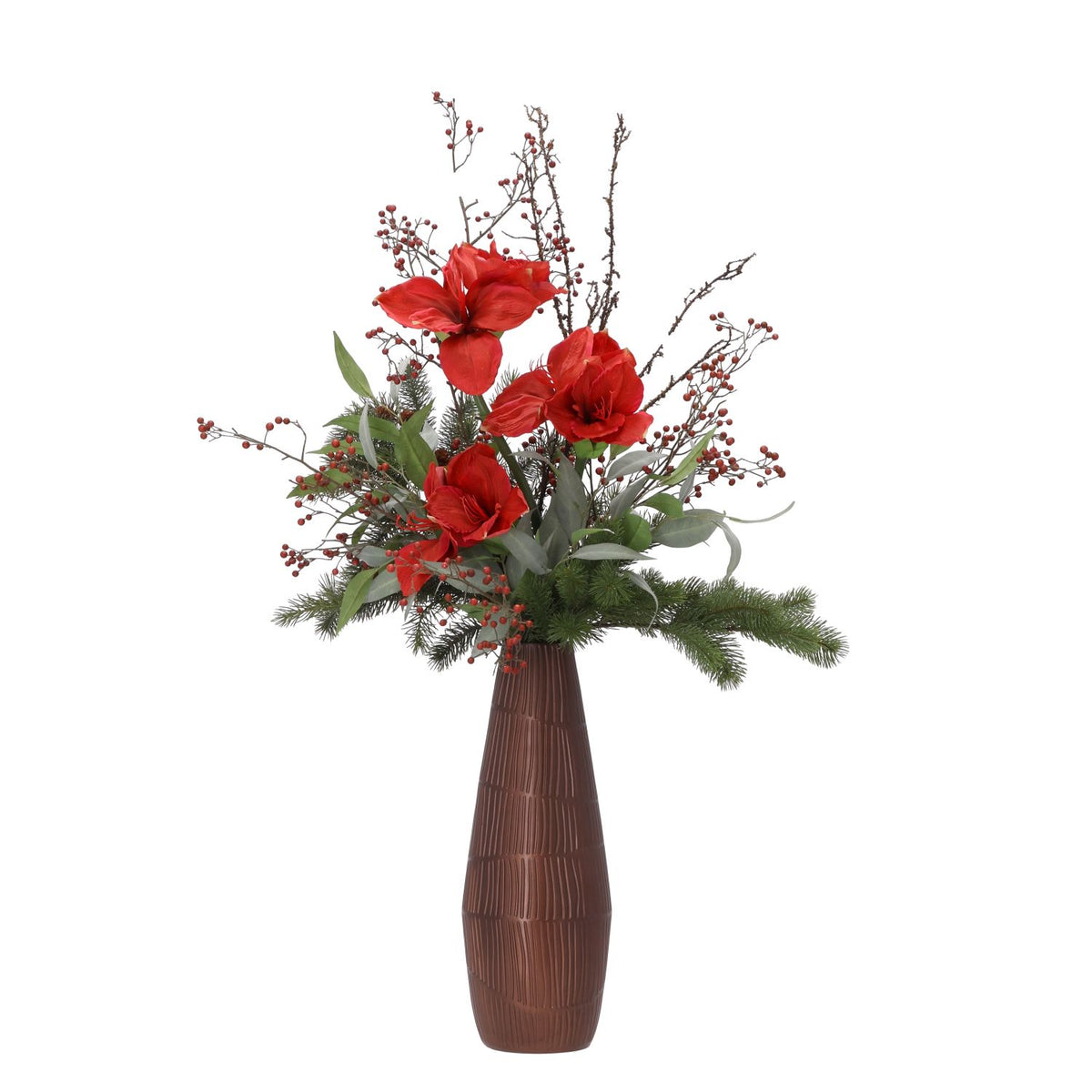 Kunst kerstboeket Yfke Innsbruck 115cm