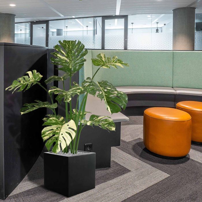 Monstera Deliciosa kunstplant 110m - groenbont