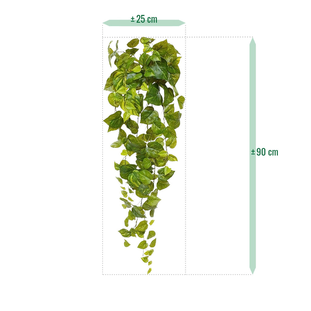 Pothos kunsthanger 90cm - bont