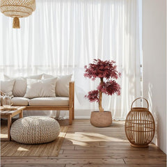 Acer Bonsai kunstboom 95cm - burgundy