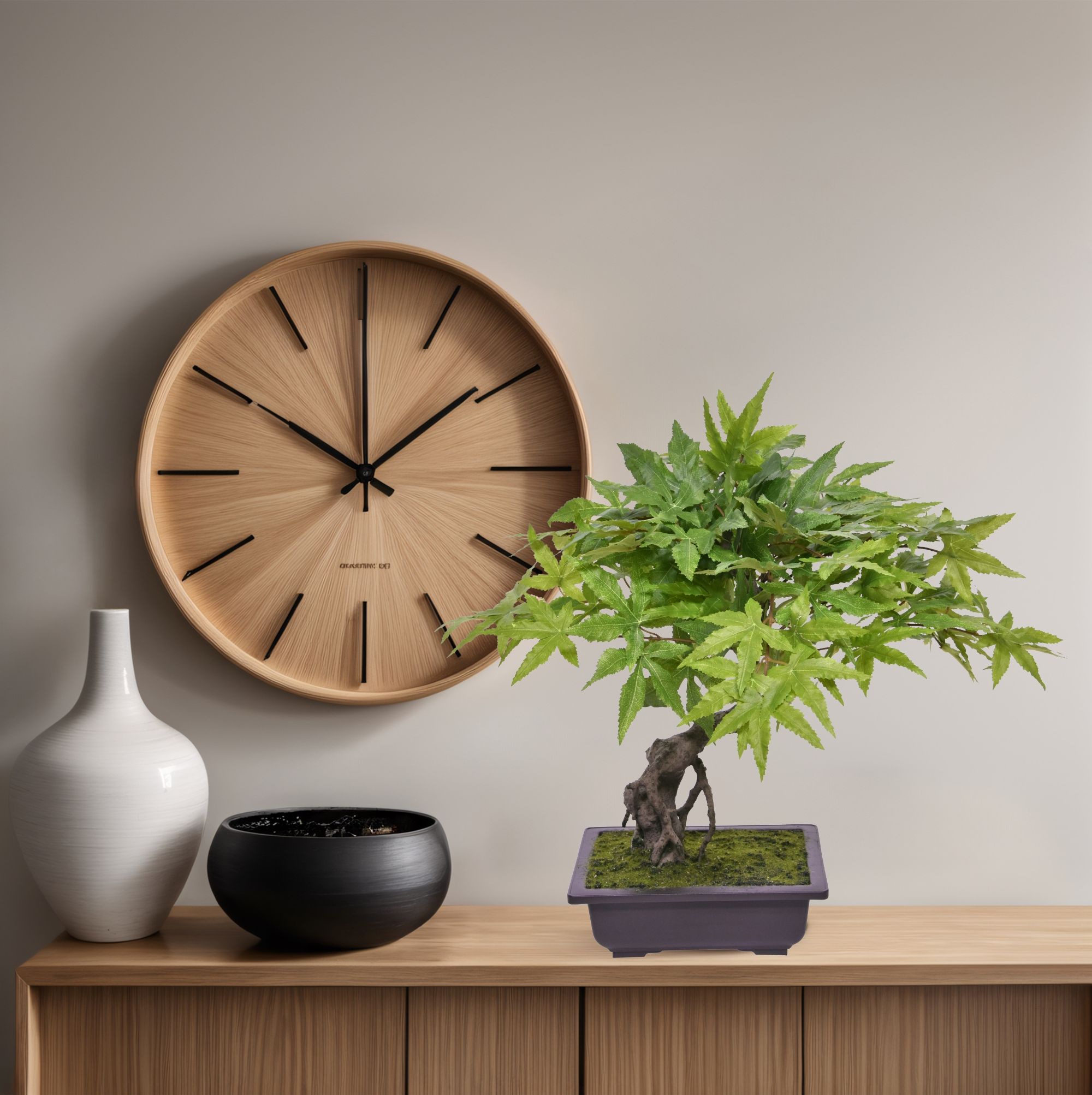 Acer Kunst Bonsai 50cm groen