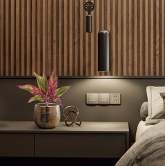 Aglaonema Lipstick kunstplant 35cm