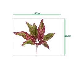 Aglaonema Lipstick kunstplant 35cm