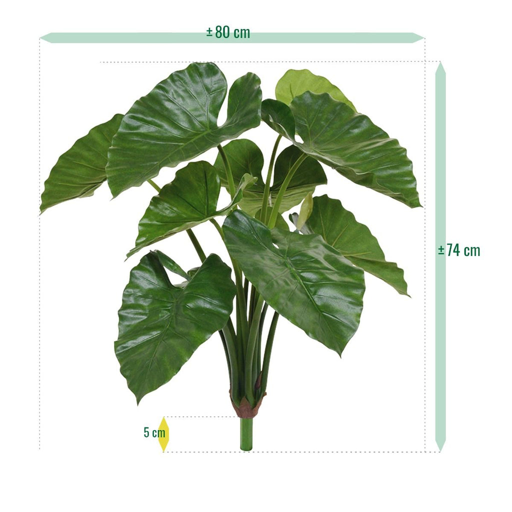 Alocasia Calidora kunstplant 70cm