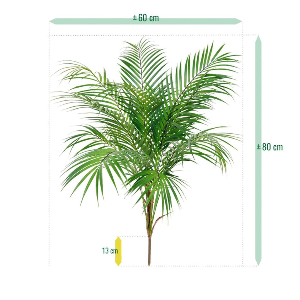 Areca kunstpalm 80cm