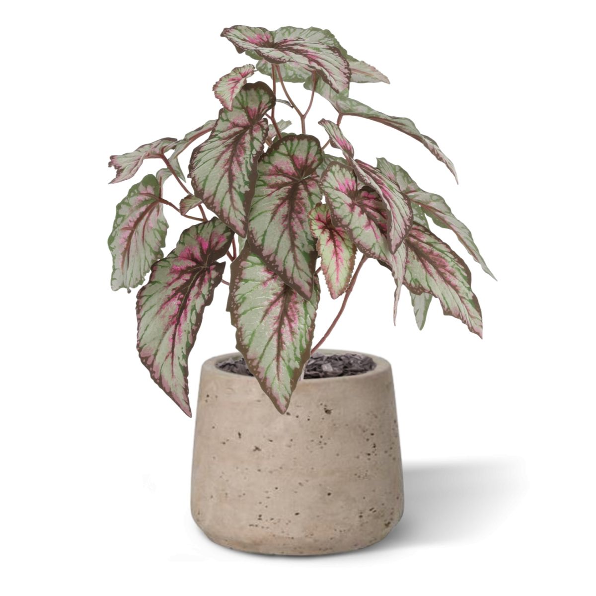 Bladbegonia Kunstplant 33cm