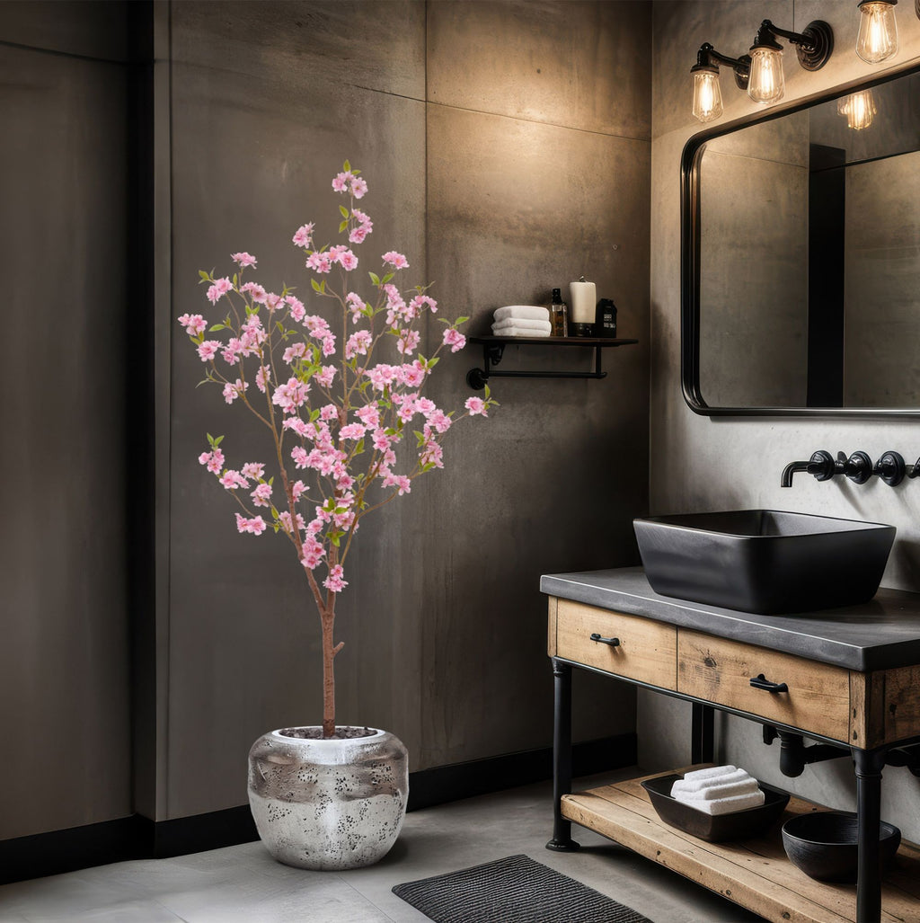 Bloesem Kunstboom 150cm Creme / Roze