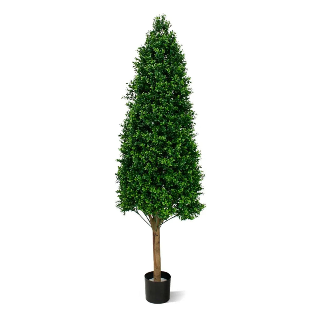 Kunstzinnige buxuspiramide voor buiten, 170 cm, UV-beschermd.