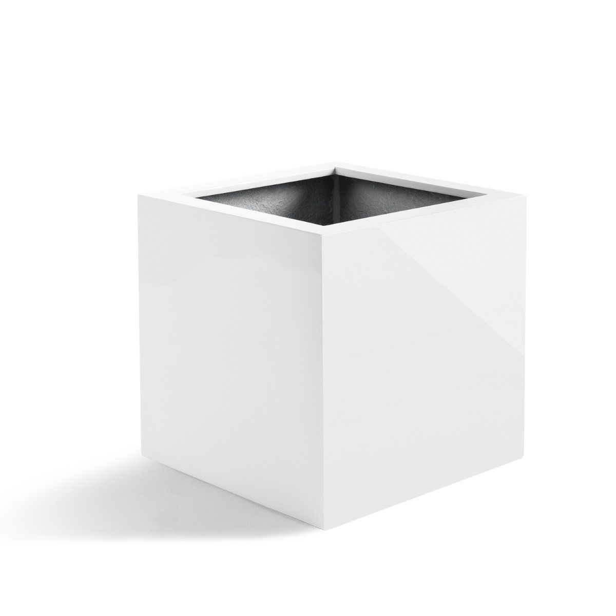 Argento Cube L Mat Wit 50x50