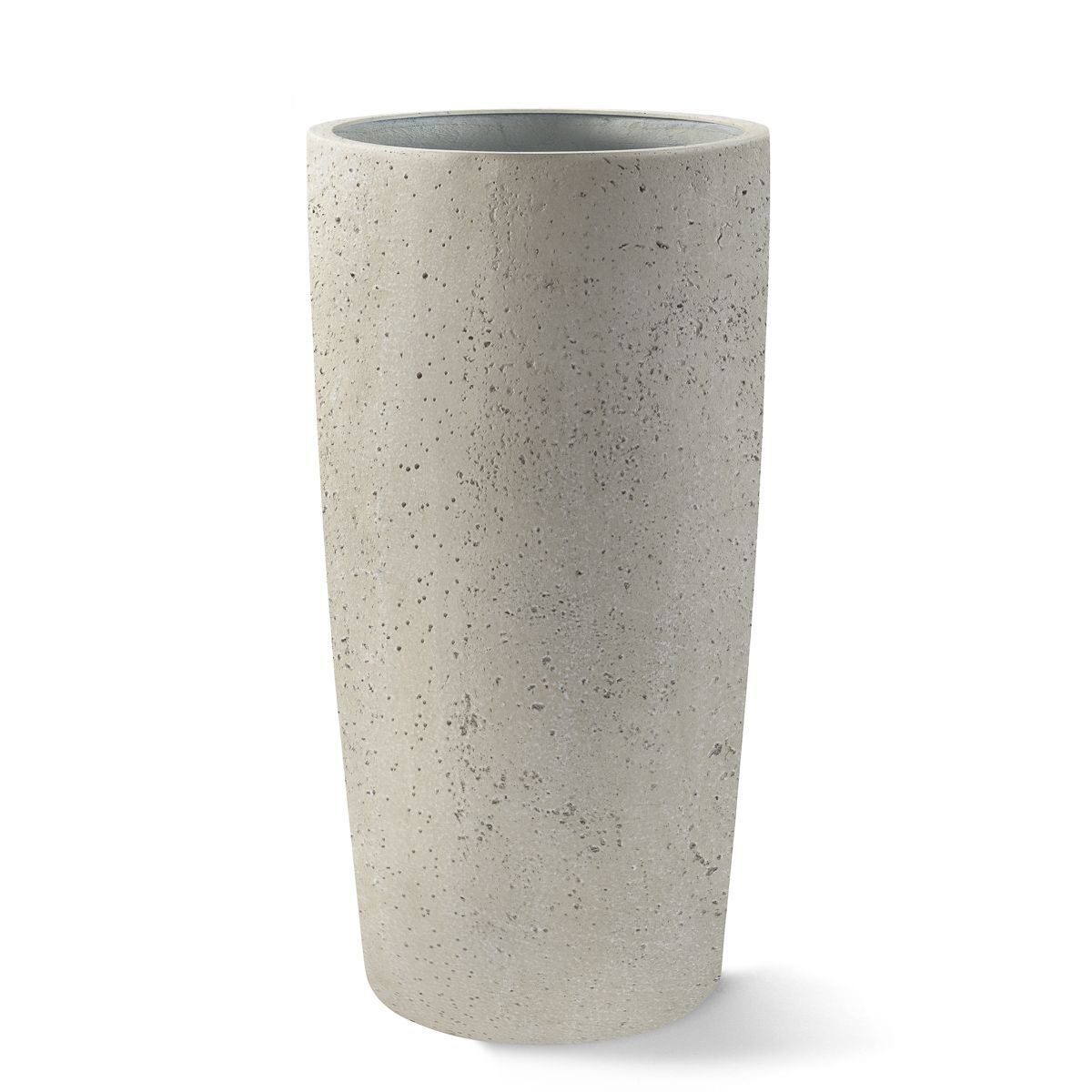 Grigio Vase Tall M 36x36x68 White-Concrete / Natural-Concrete / Anthracite