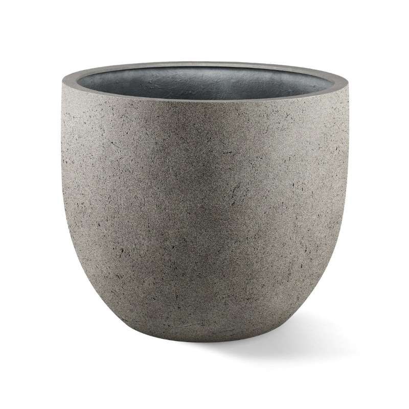 Grigio New Egg Pot White-Concrete / Anthracite-Concrete /  Natural-Concrete M 45x38