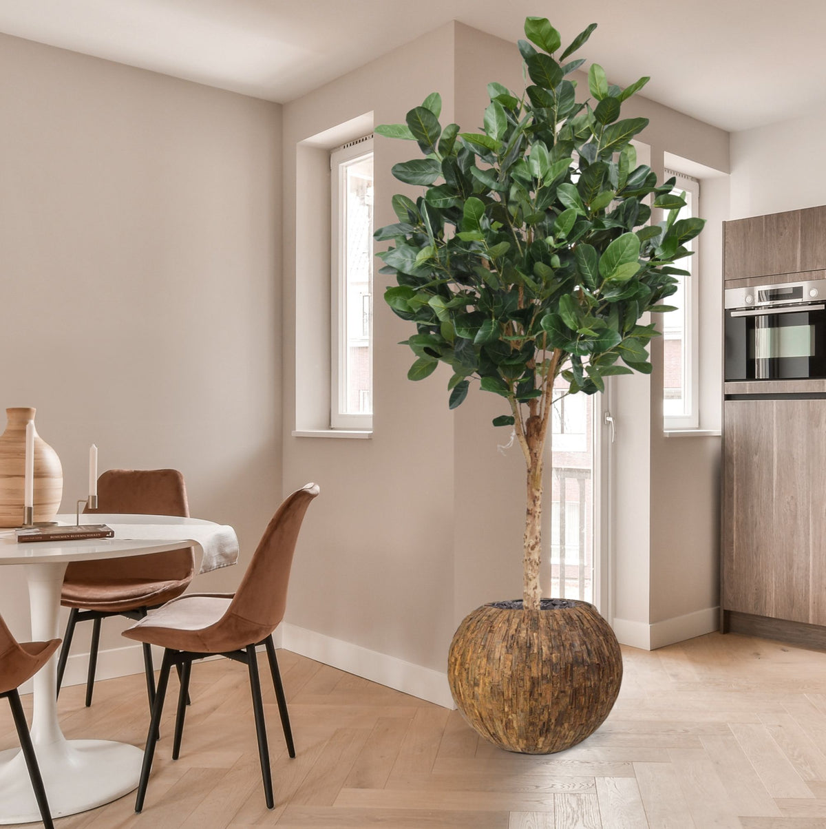 Ficus Audrey Kunstboom Deluxe 250cm